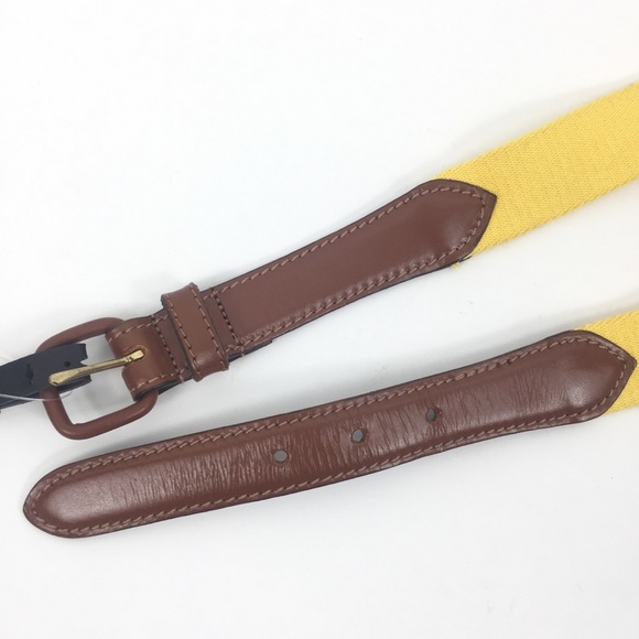 NEW American Apparel Size XS Web Leather Belt - Picture 4 of 5